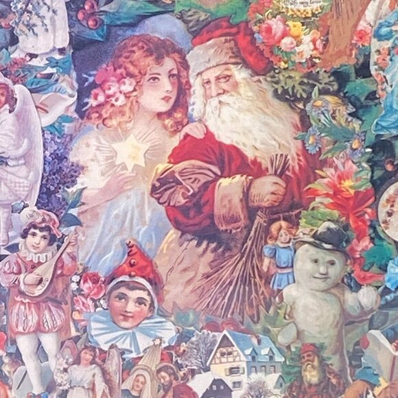 Vintage Victorian Flue Covers Gallery Graphics Christmas Wall Décor - Picture 3 of 10